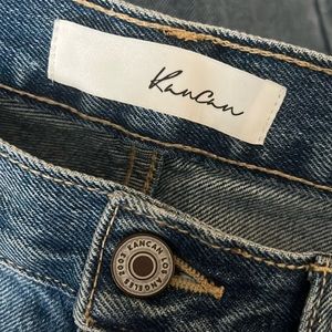 Bohme Boutique Distressed Wide Leg Jeans KanCan